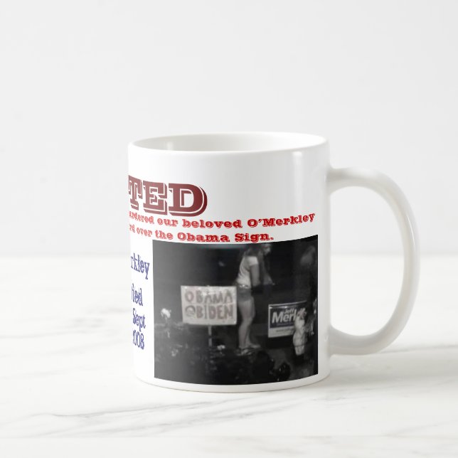 Café Caneca QUERIDA de O'Merkley (Direita)