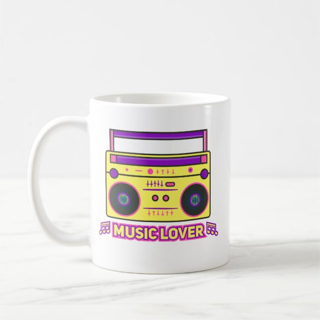 Café caneca Rádio Amante de Música (Esquerda)