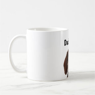 Café Caneca Realista de Dachshund com Revestimento Comp