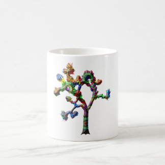 Café Caneca retro da árvore de Joshua