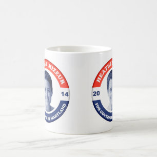 Café Caneca retro de Mizeur da urze