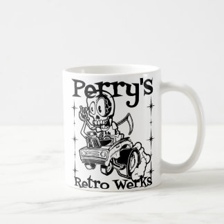 Café Caneca retro do Werks de Perry