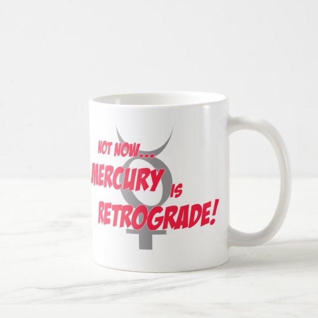 Café Caneca retrógrada de Mercury (Direita)