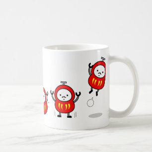 Café Caneca - robô de Daruma - Chaaange!