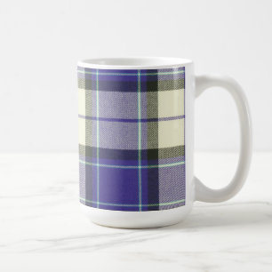 Café Caneca roxa do Tartan de Longniddry