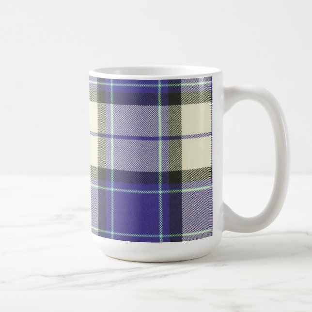 Café Caneca roxa do Tartan de Longniddry (Direita)