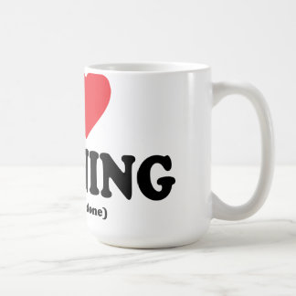 Café caneca running do amor engraçado de i