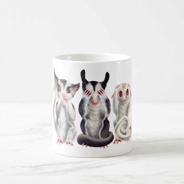 Café caneca sábia de 3 planadores do açúcar (Centro)