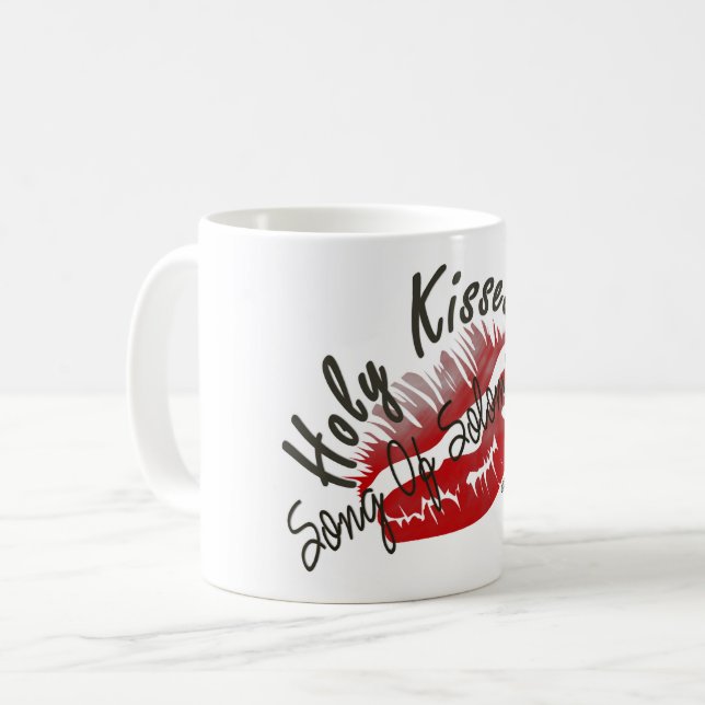 Café Caneca santamente dos beijos (mais de 1 estilo (Frente Esquerda)