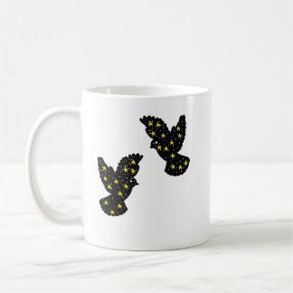 Café Caneca Silhueta Zodiacal de Dois Pássaros – Harmon
