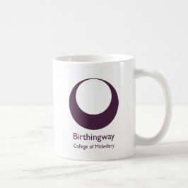 Café Caneca simples do logotipo de Birthingway