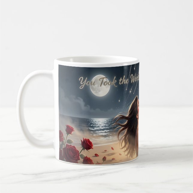 Café Caneca Sonho Romântico de Praia ao Luar (Esquerda)