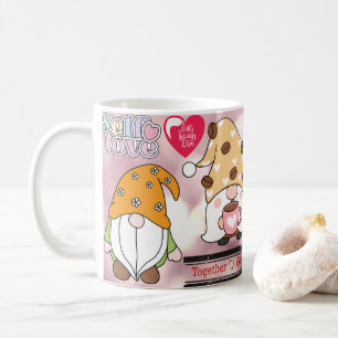 Café Caneca Sparkly GNOME, para Amantes de Gnome,