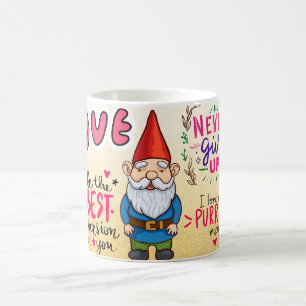 Café Caneca Sparkly GNOME, para Amantes de Gnome,