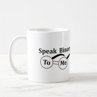Café Caneca Speak Binary to me 11oz Entusiasta de Compu