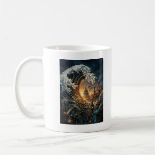 Café Caneca Steampunk Londres "Grande Onda de Poluição"