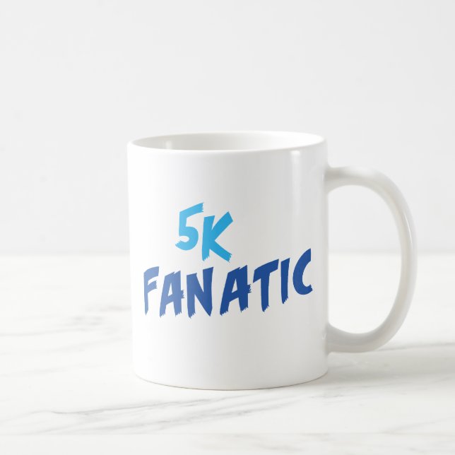Café Caneca temático engraçada fanático de 3,1 milhas (Direita)