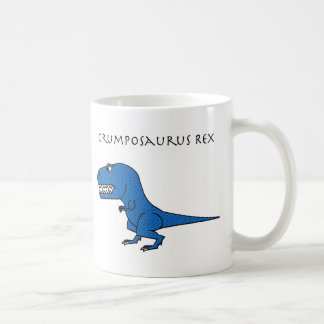 Café Caneca Textured azul de Grumposaurus Rex