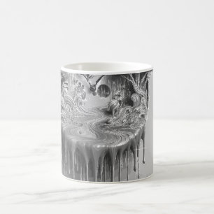 Café Caneca Time Warp – Design de Relógio Derretido Sur