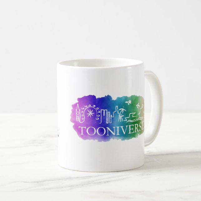 Café Caneca tooniversa com assinatura para fãs de Paige (Frente Esquerda)