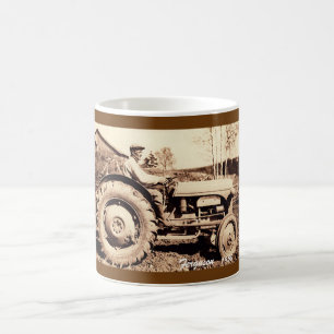 Café Caneca trator de Ferguson 1950