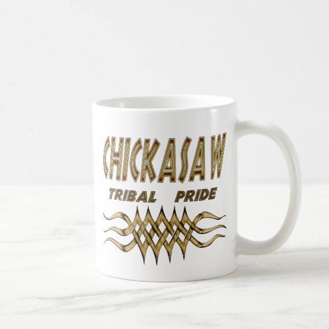 Café Caneca tribal do orgulho de Chicasaw (Direita)
