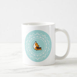Café Caneca Tricolor do Corgi de Namaste