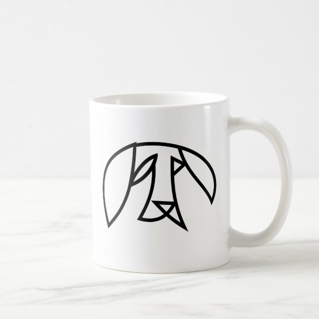 Café Caneca triste de Dog™ (Direita)