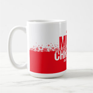 Café Caneca Vermelha Feliz Natal – Alegria Festiva de F