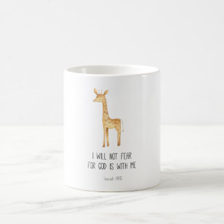 Café Caneca Versículo Bíblico de Animais Safari Infanti