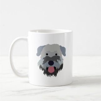 Café Caneca Wheaten brandamente revestida do cão de