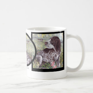Café Caneca Wirehaired alemão do sonhador do filhote de