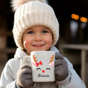 Café Caneta de Rena   Caneca de Natal de Revista Person