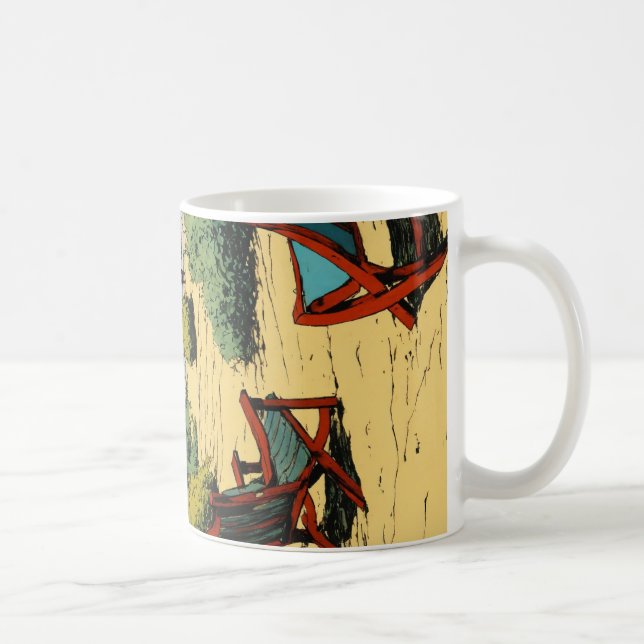 Café caneta e caneca de tinta (Direita)
