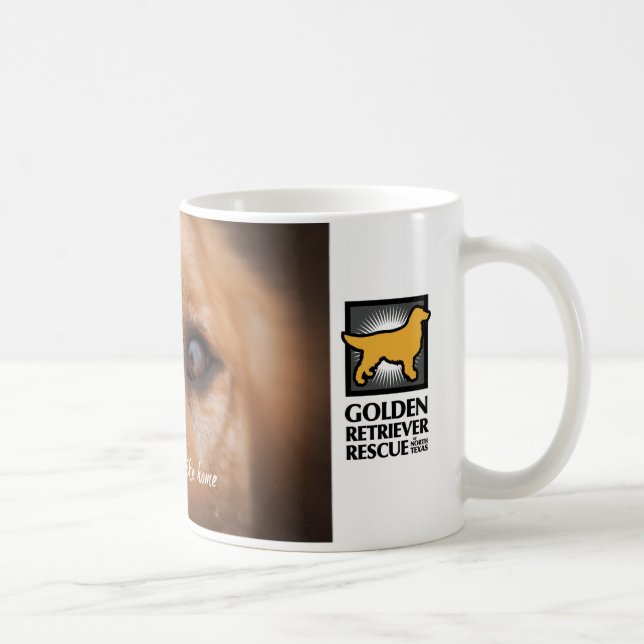 Café Cara de GRRNT de uma caneca dourada (Direita)