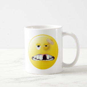 Café Cara do tiro de caneca