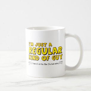 Café Cara Normal de Caraça Caneca Engraçada Humor