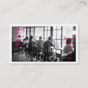 Café Cartão de visita