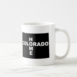 Café Casa de Colorado longe da caneca ou da caneca de