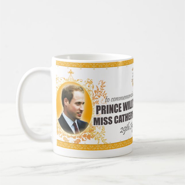 Café Casamento real - príncipe William & caneca de (Esquerda)