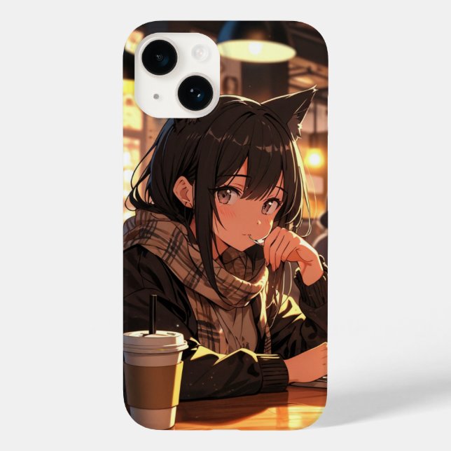 Café Cat Girl (Verso)