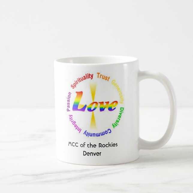 Café CCM da caneca de Montanhas Rochosas (Direita)