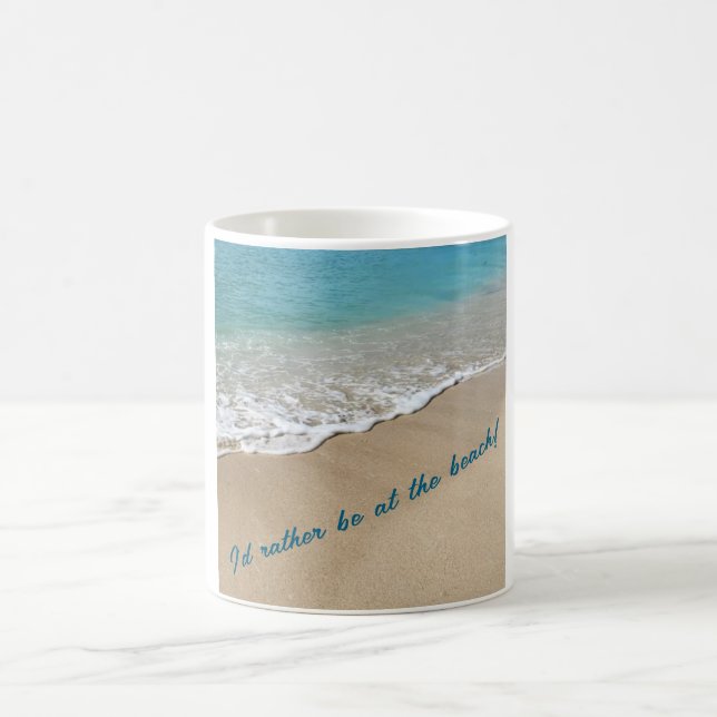 Café Cena de amantes de praia de Key West caneca (Centro)