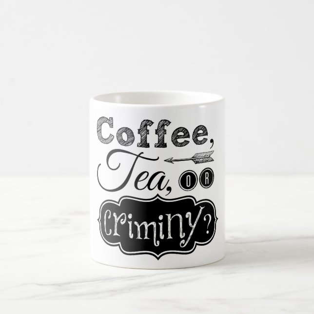 Café, chá, ou caneca de Criminy (Centro)
