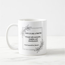 Cheiro de um Colega de Trabalho Traidor Caneca