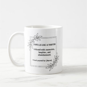Café Cheiro de um Colega de Trabalho Traidor Caneca