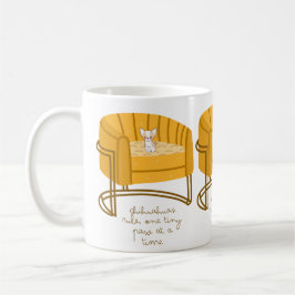 Café Chihuahua adora ideia de presente de caneca de caf
