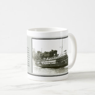 Café Cidade de Cleveland III caneca B&W
