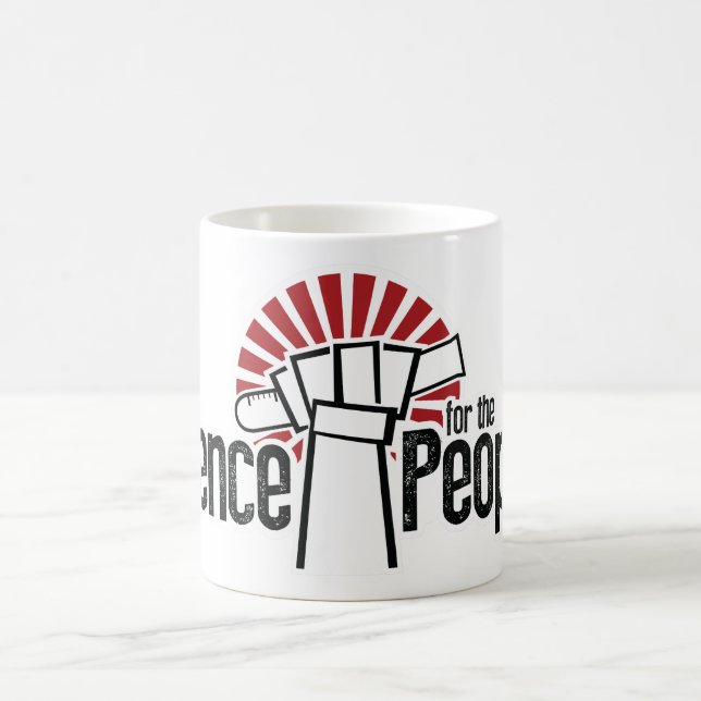 Café Ciência para as pessoas da caneca de 11oz (Centro)