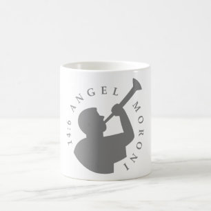 Café Cinza da caneca de Moroni do anjo